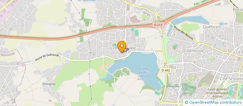 localisation de l'entreprise MADAME FRANCOISE ROBIN à SAINT-NAZAIRE
