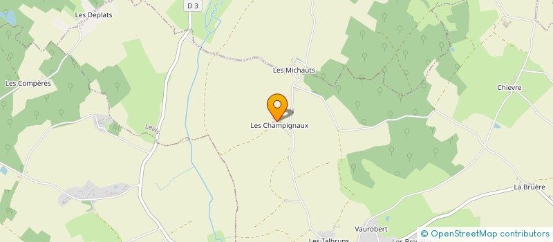 localisation de l'entreprise MADAME FRANCOISE ROBLIN  LEVIS