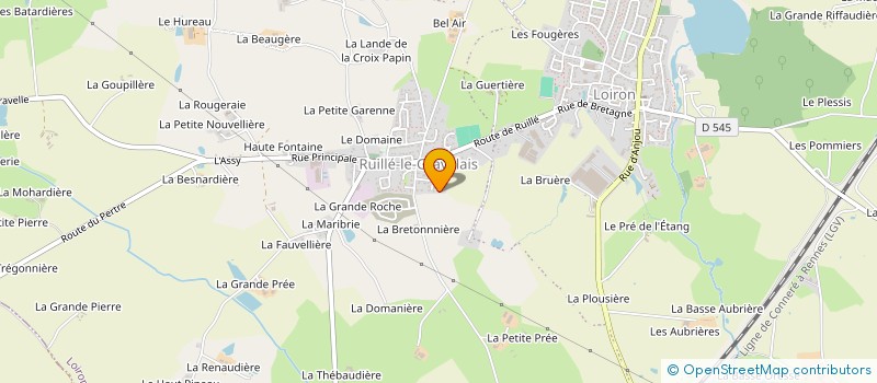 localisation de l'entreprise MADAME FRANCOISE ROCHER à LOIRON-RUILLE