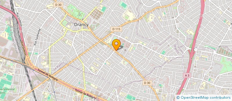 localisation de l'entreprise MADAME FRANCOISE RODNEY à DRANCY