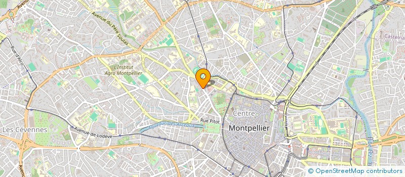 localisation de l'entreprise MADAME FRANCOISE ROESSLE à MONTPELLIER