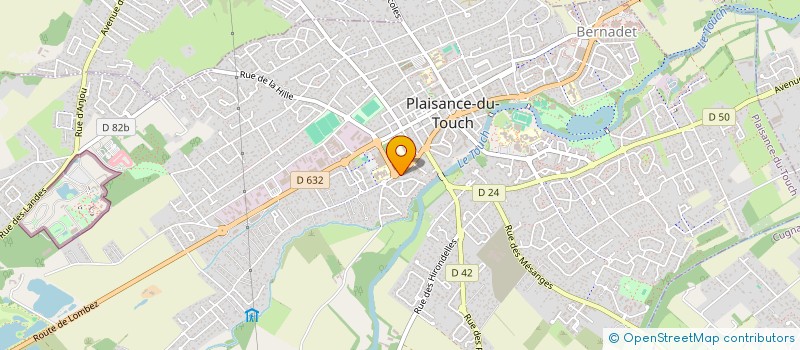 localisation de l'entreprise MADAME FRANCOISE ROGER  PLAISANCE-DU-TOUCH