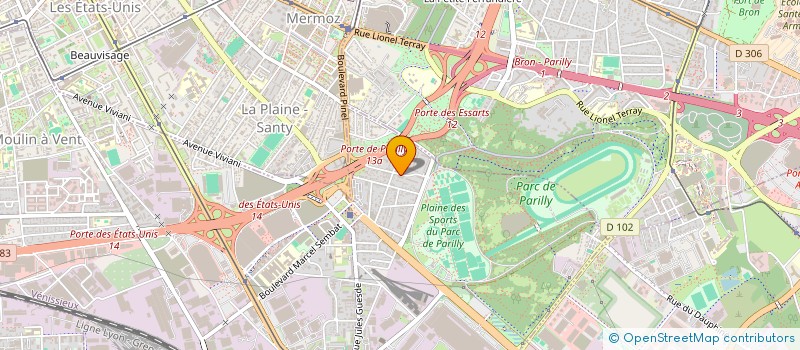 localisation de l'entreprise MADAME FRANCOISE ROGLIARDO à VENISSIEUX
