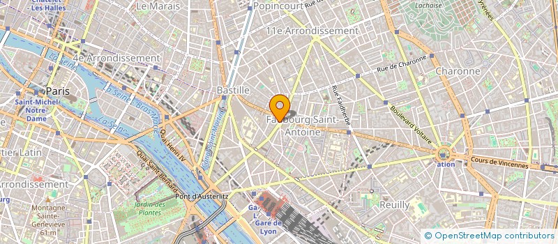 localisation de l'entreprise MADAME FRANCOISE ROLIN  PARIS