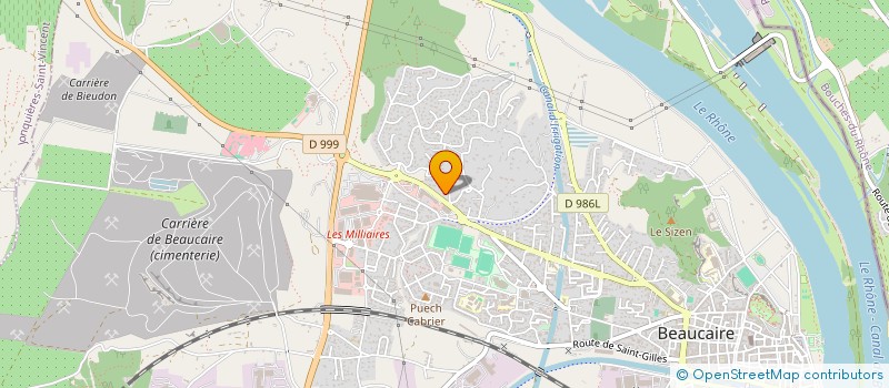 localisation de l'entreprise MADAME FRANCOISE ROMAND  BEAUCAIRE