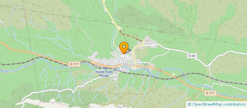 localisation de l'entreprise MADAME FRANCOISE ROQUERE  MAURY