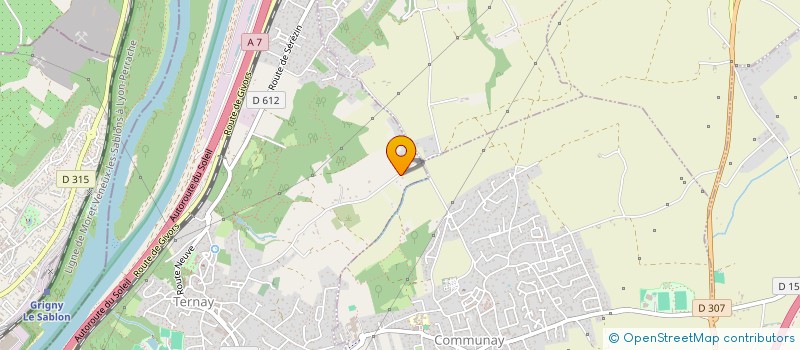 localisation de l'entreprise MADAME FRANCOISE ROSCIA  TERNAY