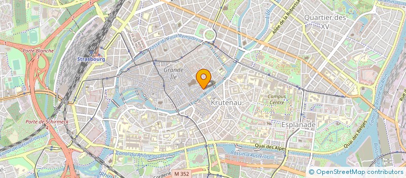 localisation de l'entreprise MADAME FRANCOISE ROTH à STRASBOURG