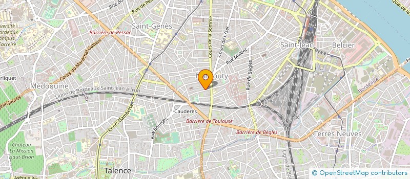 localisation de l'entreprise MADAME FRANCOISE ROUCOU à BORDEAUX