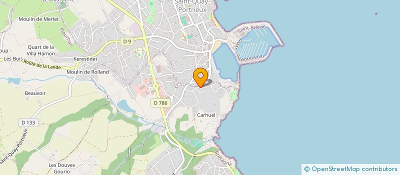 localisation de l'entreprise MADAME FRANCOISE ROUILLARD  BINIC-ETABLES-SUR-MER