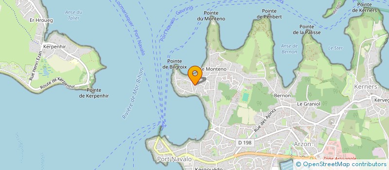 localisation de l'entreprise MADAME FRANCOISE ROULLEAU  ARZON