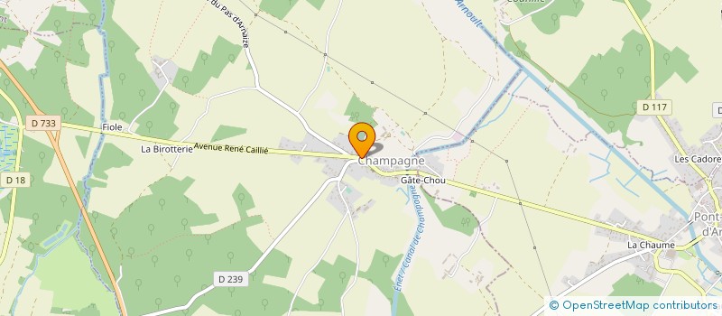 localisation de l'entreprise MADAME FRANCOISE ROURE  CHAMPAGNE