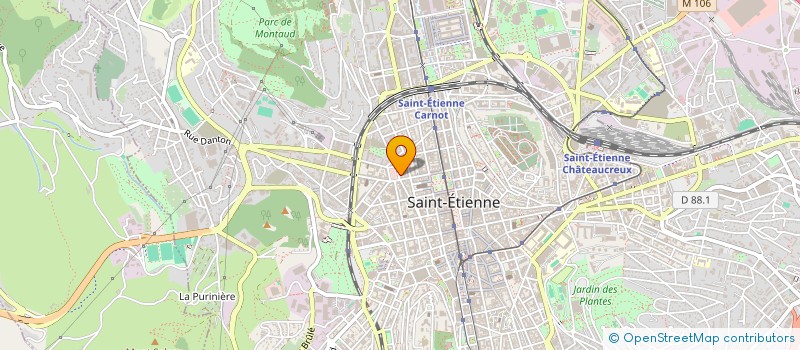 localisation de l'entreprise MADAME FRANCOISE ROUSSET à SAINT-ETIENNE