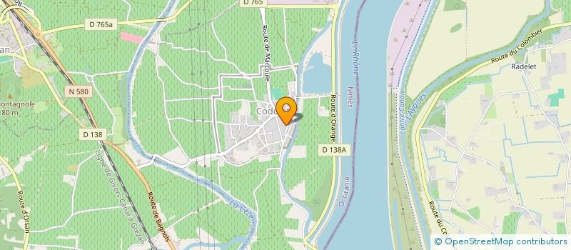 localisation de l'entreprise MADAME FRANCOISE ROUX  CODOLET