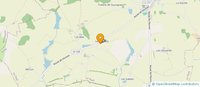 localisation de l'entreprise MADAME FRANCOISE ROY  TRONGET