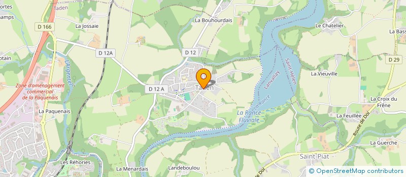 localisation de l'entreprise MADAME FRANCOISE RUAULT  TADEN