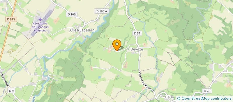 localisation de l'entreprise MADAME FRANCOISE SABATHE  DEVEZE