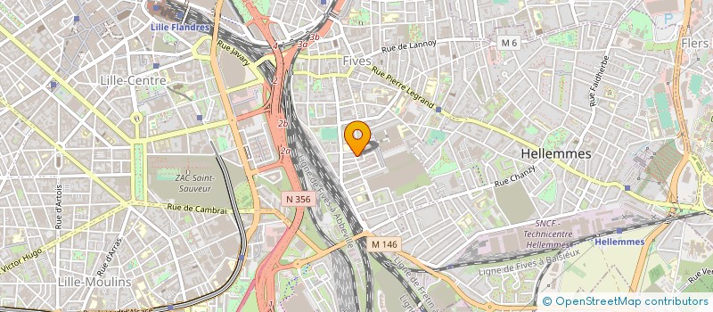 localisation de l'entreprise MADAME FRANCOISE SADRIN à LILLE