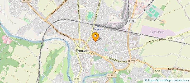 localisation de l'entreprise MADAME FRANCOISE SALLE à THOUARS