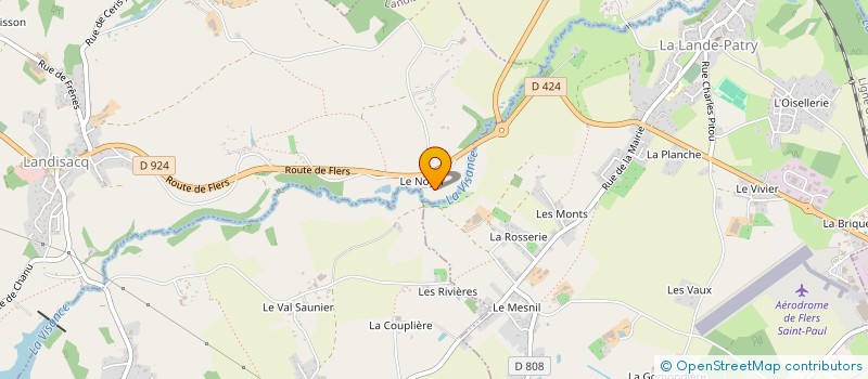 localisation de l'entreprise MADAME FRANCOISE SALLOT à LANDISACQ