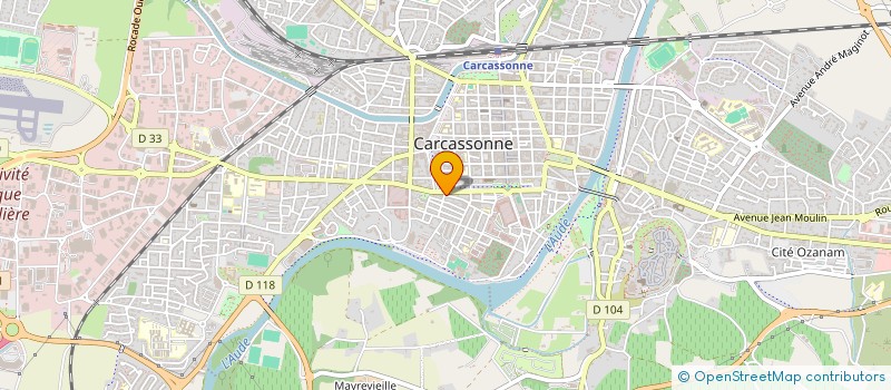 localisation de l'entreprise MADAME FRANCOISE SANCHEZ à CARCASSONNE