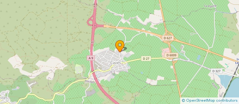 localisation de l'entreprise MADAME FRANCOISE SANTOS-MOYA  CAVES