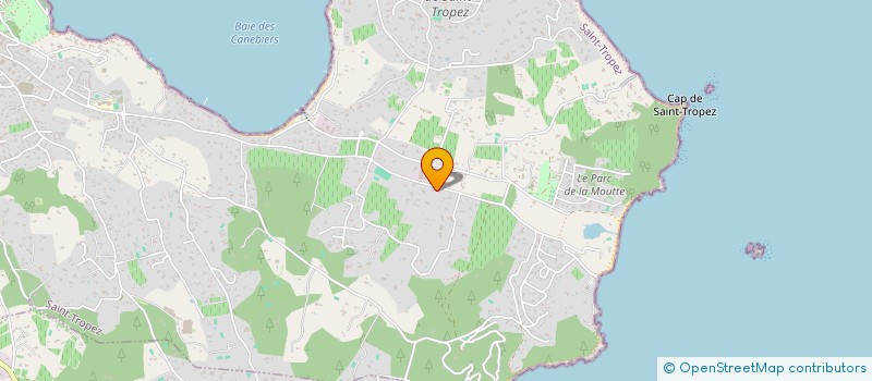 localisation de l'entreprise MADAME FRANCOISE SAPEY  SAINT-TROPEZ