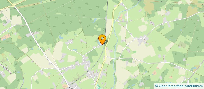 localisation de l'entreprise MADAME FRANCOISE SAULDE  VILLAINES-SOUS-MALICORNE