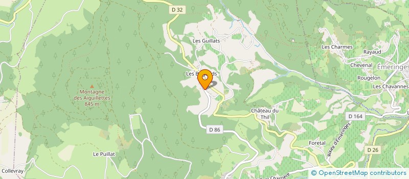 localisation de l'entreprise MADAME FRANCOISE SAVOYE  VAUXRENARD