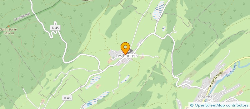 localisation de l'entreprise MADAME FRANCOISE SCALABRINO  LES PONTETS