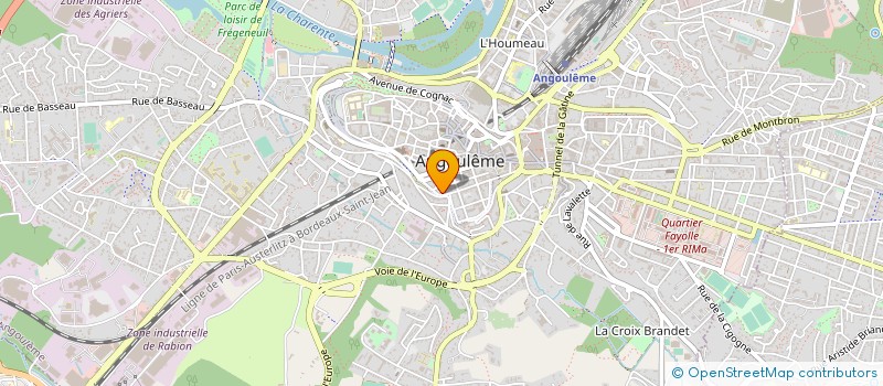 localisation de l'entreprise MADAME FRANCOISE SCHEFER à ANGOULEME