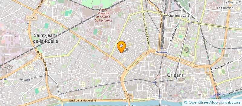 localisation de l'entreprise MADAME FRANCOISE SCHINDLER à ORLEANS