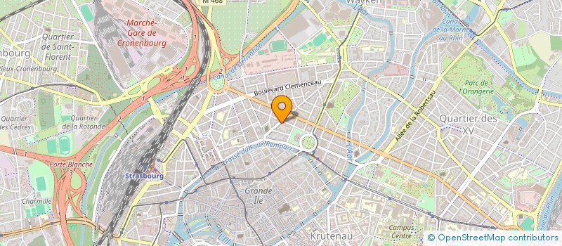 localisation de l'entreprise MADAME FRANCOISE SCHLECHT à STRASBOURG