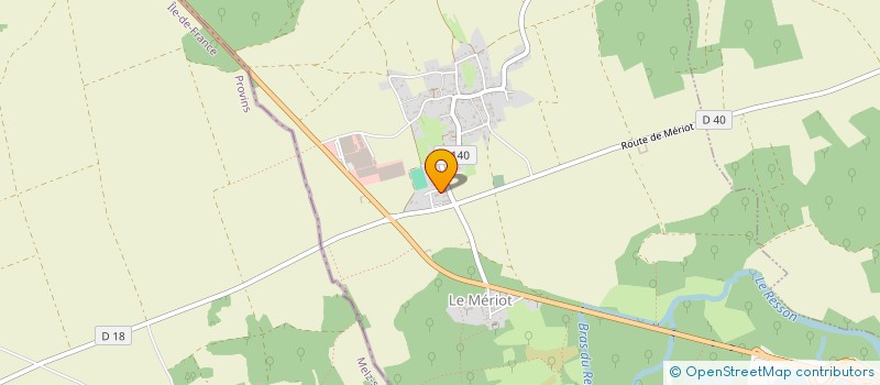 localisation de l'entreprise MADAME FRANCOISE SCHMIDT  TRAINEL