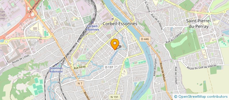 localisation de l'entreprise MADAME FRANCOISE SCHMITT à CORBEIL-ESSONNES