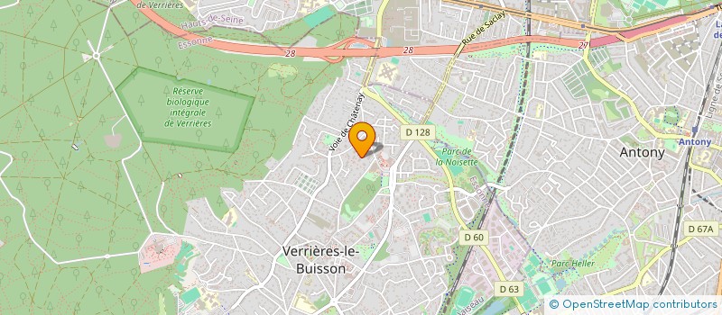 localisation de l'entreprise MADAME FRANCOISE SCHREUDERS à VERRIERES-LE-BUISSON