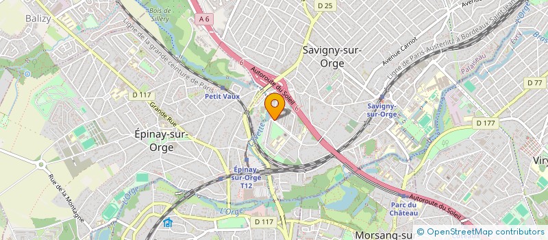 localisation de l'entreprise MADAME FRANCOISE SEGUI à SAVIGNY-SUR-ORGE