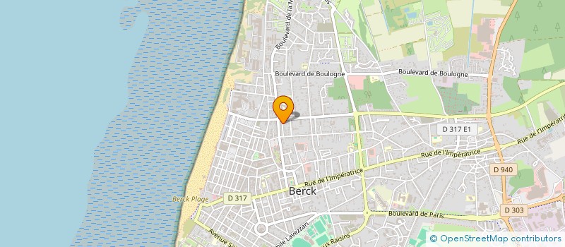 localisation de l'entreprise MADAME FRANCOISE SERAIN à BERCK