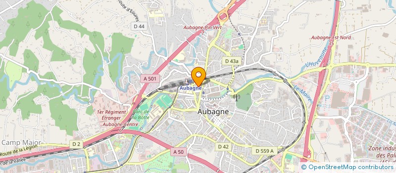 localisation de l'entreprise MADAME FRANCOISE SERGHERAERT à AUBAGNE