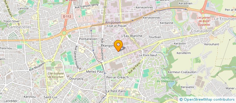 localisation de l'entreprise MADAME FRANCOISE SERIZIER à BREST