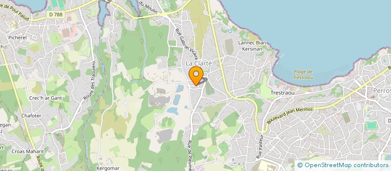 localisation de l'entreprise MADAME FRANCOISE SEVESTRE à PERROS-GUIREC
