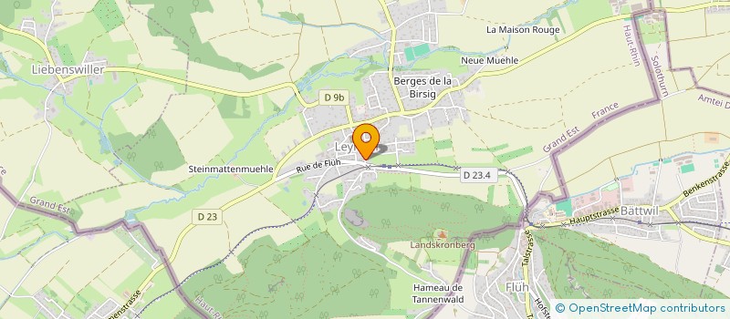 localisation de l'entreprise MADAME FRANCOISE SILER  LEYMEN