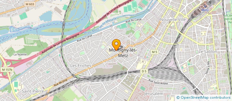 localisation de l'entreprise MADAME FRANCOISE SIMON à MONTIGNY-LES-METZ