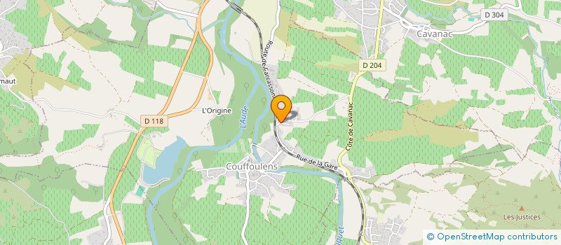 localisation de l'entreprise MADAME FRANCOISE SIRVEN  GREFFEIL