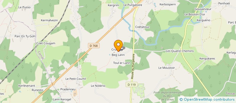 localisation de l'entreprise MADAME FRANCOISE-SOAZIG MEUNIER à CARNAC