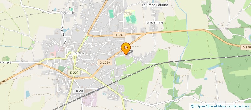 localisation de l'entreprise MADAME FRANCOISE SOLEIL à LEZOUX