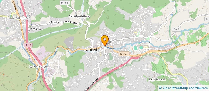 localisation de l'entreprise MADAME FRANCOISE SOLER  AURIOL