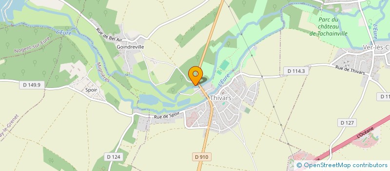 localisation de l'entreprise MADAME FRANCOISE SOUPLET à MIGNIERES