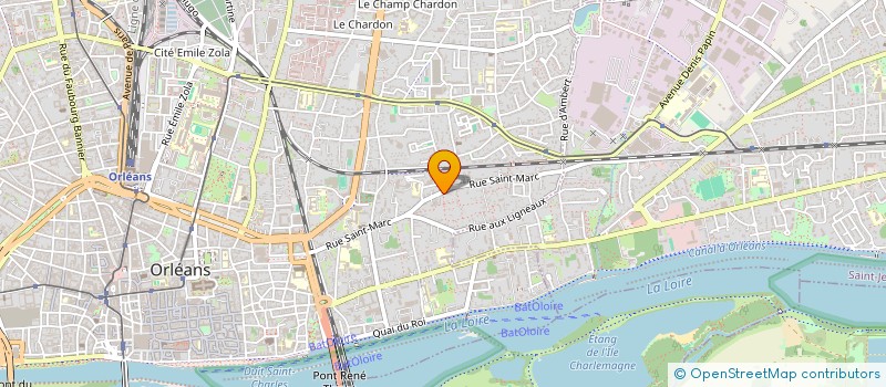 localisation de l'entreprise MADAME FRANCOISE SOURDILLAT à ORLEANS