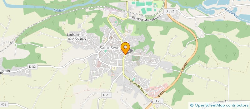 localisation de l'entreprise MADAME FRANCOISE SOUSSIEUX  HERM